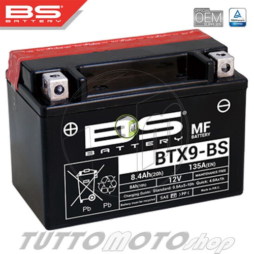 Batteria ytx9 kawasaki z750 - batteria,