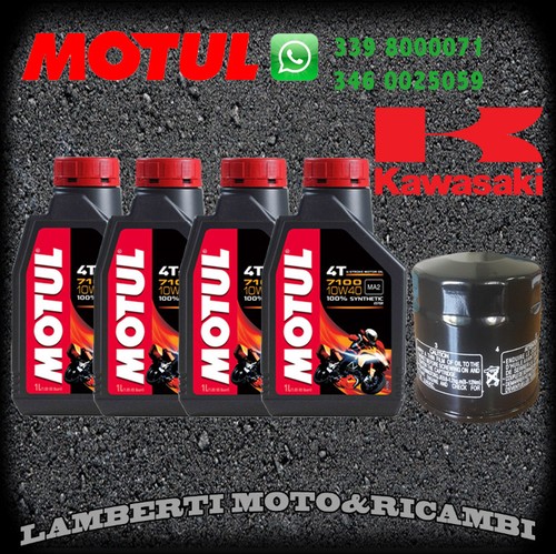 Kit tagliando olio motul 7100 - olio,